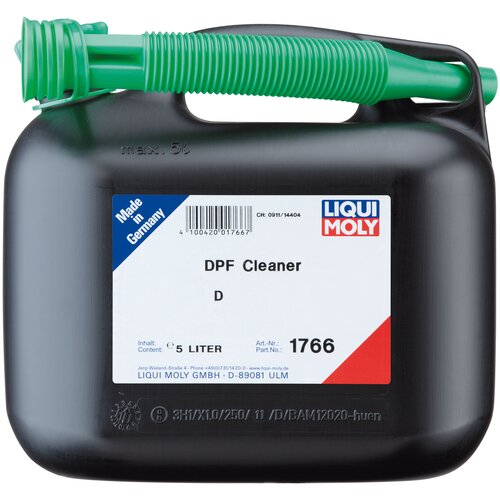  Очиститель сажевого фильтра LIQUI MOLY DPF Cleaner 5 л 6.28 кг