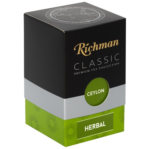 Чайный напиток Richman травяной HERBAL, 100г цейлон, картонн