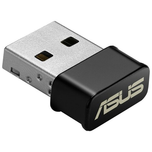 Сетевые адаптеры Wi-Fi адаптер ASUS USB-AC53 Nano, черный