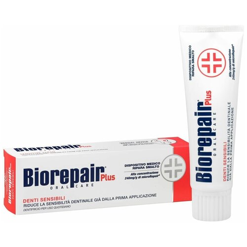 Зубная паста Biorepair Plus Sensitive Teeth, 75 мл, 75