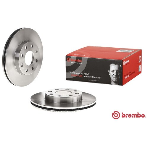 Комплект тормозных дисков передний brembo 09.3090.20 для Chevrolet Spark,