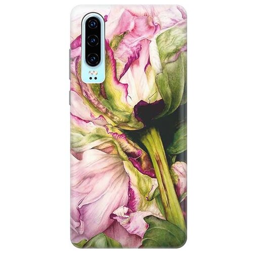 Чехол - накладка ArtColor для Huawei P30 с принтом Нежность