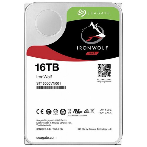 Жесткий диск Seagate IronWolf 16 ТБ