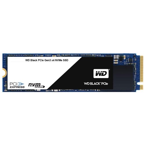 Твердотельный накопитель Western Digital WD Black NVMe 256 Г