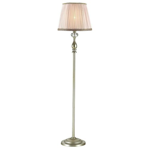 Торшер Odeon Light Aurelia 3390/1F, E14, 40 Вт, цвет арматуры: золотой, цвет плафона/абажура: бежевый