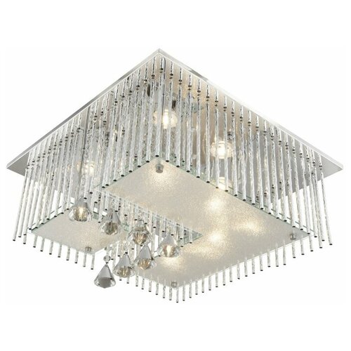 Люстра светодиодная Globo Lighting Fragilis 68563-5RGB, цвет арматуры: бесцветный, цвет плафона: белый