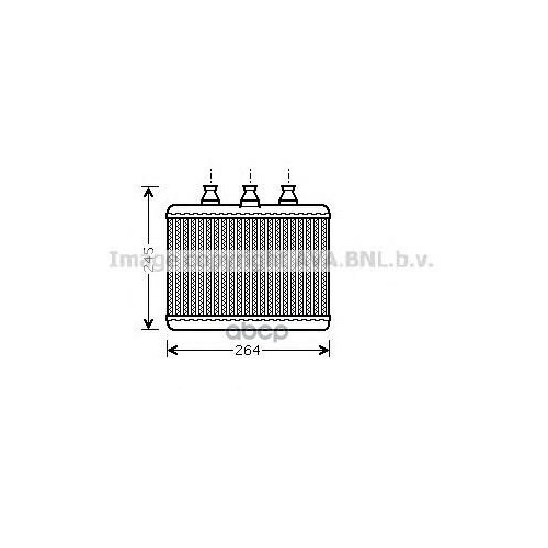   Яндекс Маркет AVA BWA6271 Радиатор отопителя BMW 7 3.0-6.0/3.0D-4.5D 01-