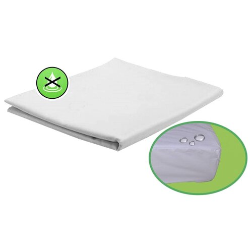 Наматрасник SN-TEXTILE Мулетон Аквастоп с бортами, 160х200х20