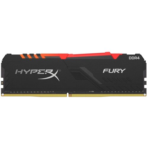 Оперативная память HyperX Fury RGB 8 ГБ DDR4 3733 МГц DIMM CL19