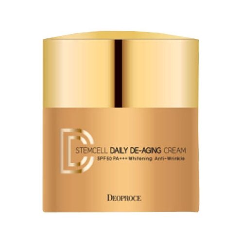 BB, CC и DD кремы  Беру Deoproce DD крем Stem Cell Daily De-Aging, SPF 50, 40 г, оттенок: 21 light beige