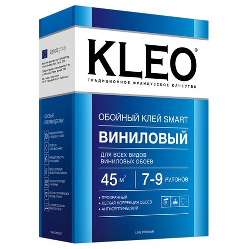 Клей для обоев Клей для бумажных обоев KLEO SMART Виниловый 0.2