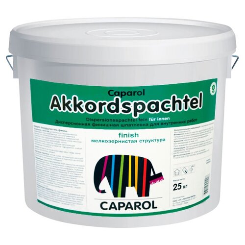 Шпатлевка финишная Caparol Akkordspachtel 25 кг