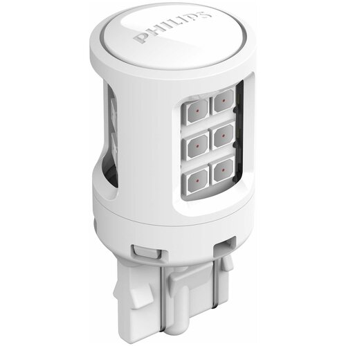 PHILIPS лампа W21/5W 12V-LED (W3X16Q) 2.7W RED X-TREMEULTINO