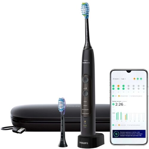  звуковая зубная щетка Philips Sonicare ExpertClean 7500 HX9631/16,