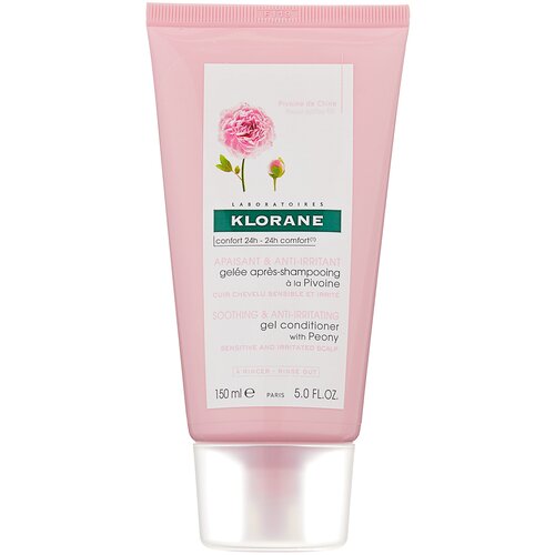 Klorane гель-кондиционер Soothing & Anti-irritating with Peony, 150