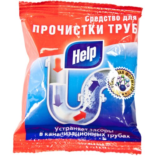 MassFamily Средство для прочистки труб Help, саше, 90 г