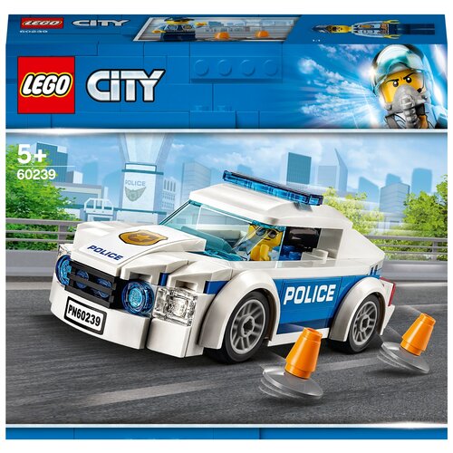  Конструктор LEGO City Police 60239 Автомобиль полицейского патруля