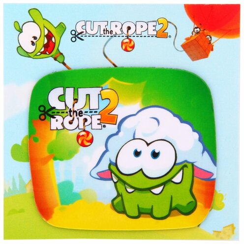   Яндекс Маркет Магнит e-Best Cut The Rope2 Ам Ням в белом парике (СМ022)