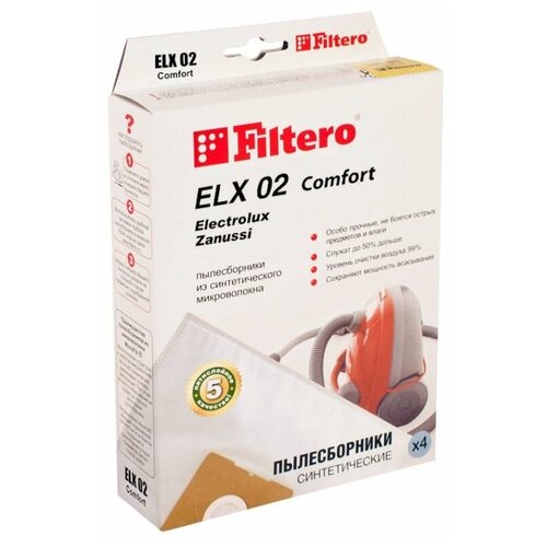 Мешок для пылесоса Filtero ELX 02 (4) Comfort