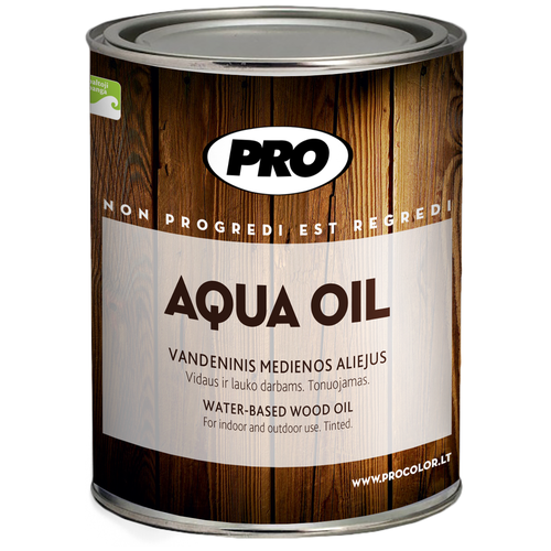 Масло PRO Aqua Oil, прозрачный, 0.9 л