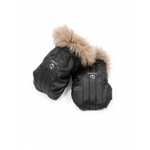 Stokke Варежки-муфта Stroller Mittens, onyx black