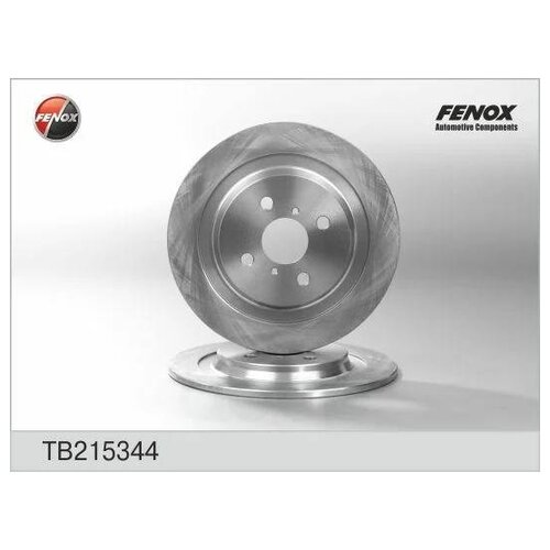 FENOX TB215344 Диск тормозной Toyota Yaris 06- TB215344