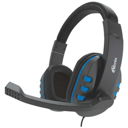 Компьютерная гарнитура Ritmix RH-555M Gaming Blue