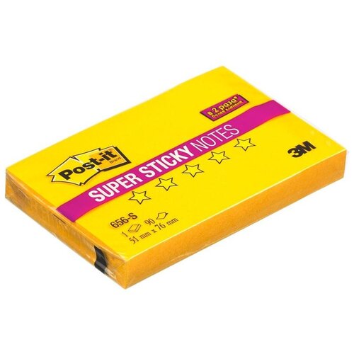 Бумага для заметок  Яндекс Маркет Post-it Super Sticky Стикеры Post-it Super Sticky 656-S, 76х