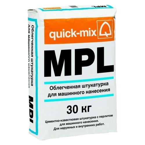 Quick-Mix MPL wa Облегченная штукатурка для машинного нанесе