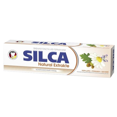 Зубная паста SILCAMED SILCA Natural Extrakte комплекс-уход, 