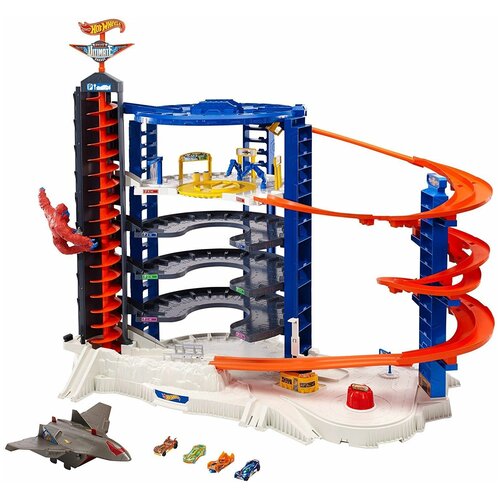 Hot Wheels Игровой набор Super Ultimate Garage, 6-ти уровнев