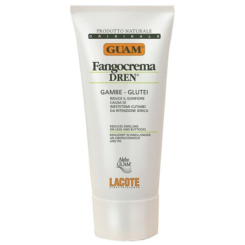  Guam крем Fangocrema Dren Gambe Glutei Cream против отёков с дренажным эффектом