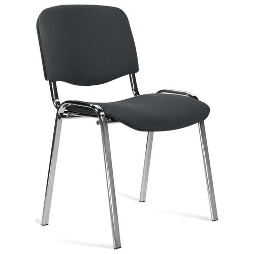 Стул EasyChair Изо С73 (ткань, металл хромированный), металл/текстиль, цвет: