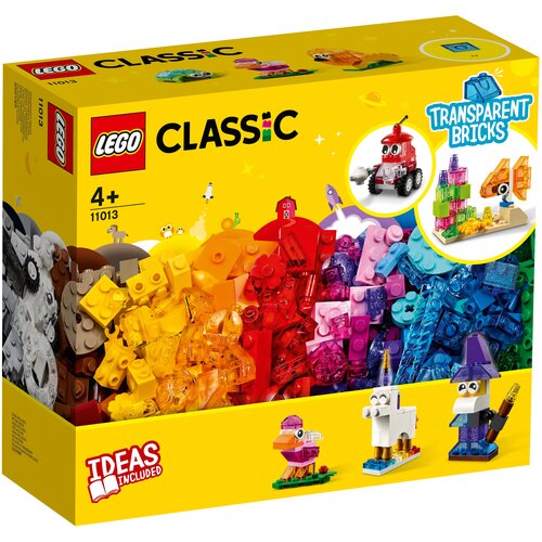 LEGO Classic Creative Transparent Bricks