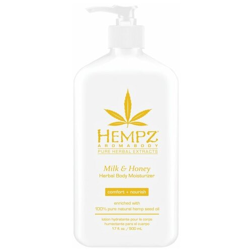 Hempz Молочко для тела Milk & honey, 500