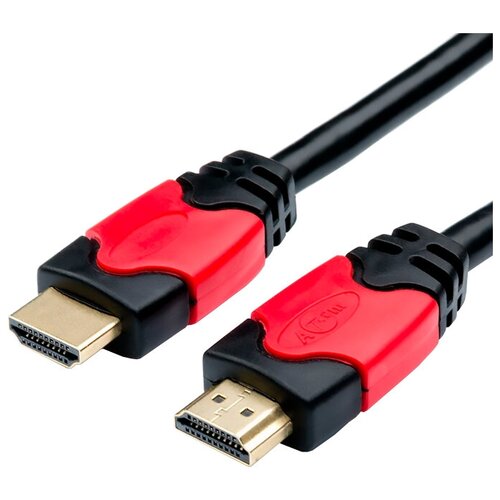 Кабель Atcom HDMI - HDMI Cable, черный/красный, 3 м