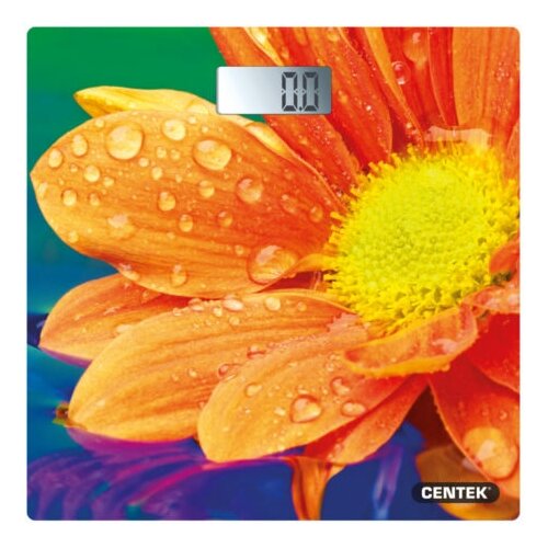 Весы напольные CENTEK CT-2420 Гербера электронные 180кг, 0,1кг, LCD 45x28,