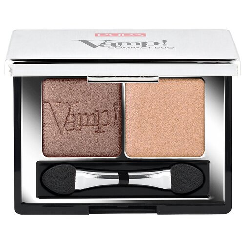  Беру Pupa Тени для век Vamp! Compact Duo 004 bronze amber