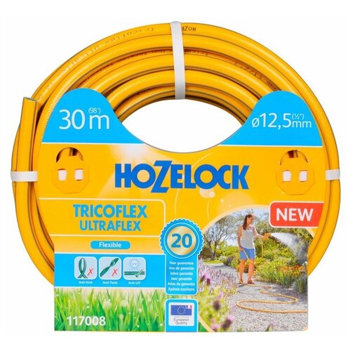 Шланг для полива Hozelock Tricoflex Ultraflex 1/2, 30 м 117