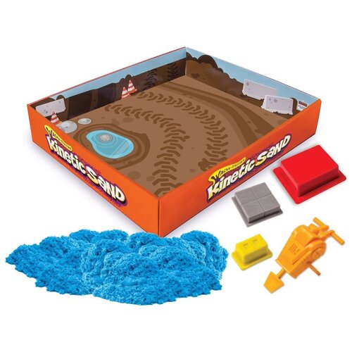 Kinetic sand Песок для лепки Kinetic Sand, набор c формочк