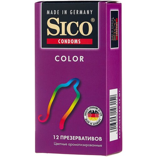 Презервативы Sico Color, 12