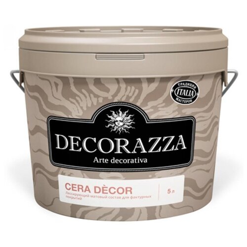 Воск Decorazza Cera Decor, прозрачный базовый, 2.5 л