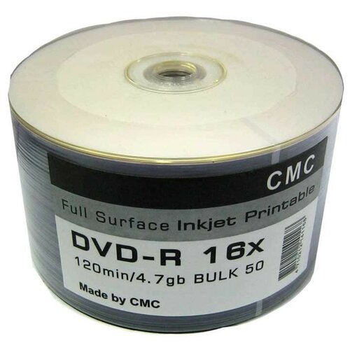 Диск DVD-R CMC 4.7 Gb 16x, 50 шт.