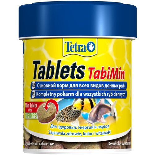 Корма для рыб и рептилий  Беру Сухой корм для рыб Tetra Tablets TabiMin, 66 мл, 36 г120 шт.