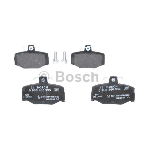 Тормозные Колодки 0986460993 Bosch арт. 0986460993