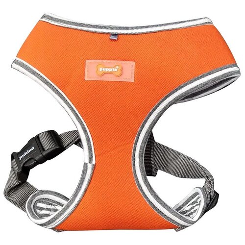 Шлейка Puppia Naunet harness A, обхват шеи 27  см, orange,