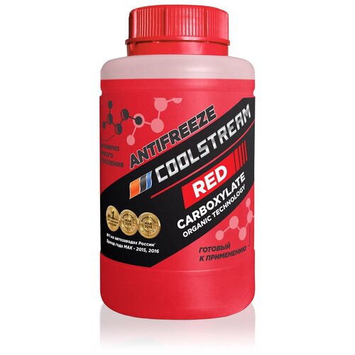 Антифриз Coolstream RED 0.9 л, 1 уп.