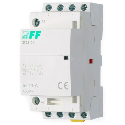 Контактор электромагнитный F&F ST25-04, 220В AC, 4р x 25А