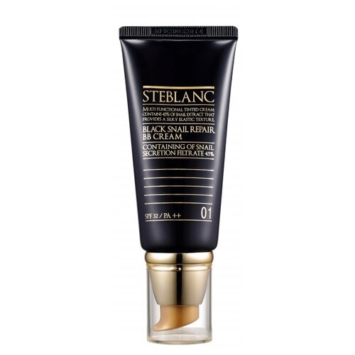 BB, CC и DD кремы Steblanc ВВ крем Black Snail Repair, SPF 32, 50 мл, оттенок: 01 светлый беж