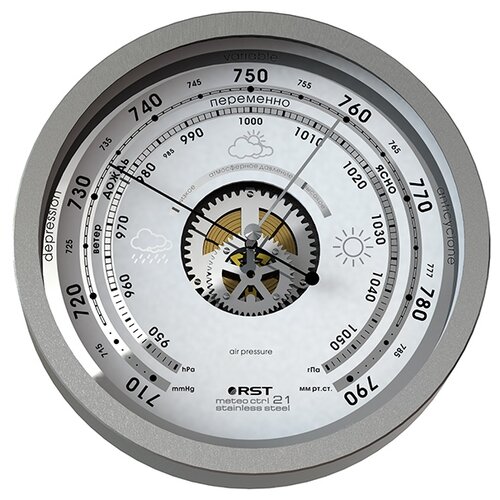  Барометр анероид с открытым механизмом Meteo Ctrl 21 (RST078
